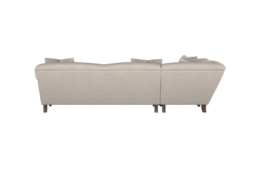 Deni Grand Left Hand Corner Sofa - Brera Linen Pebble