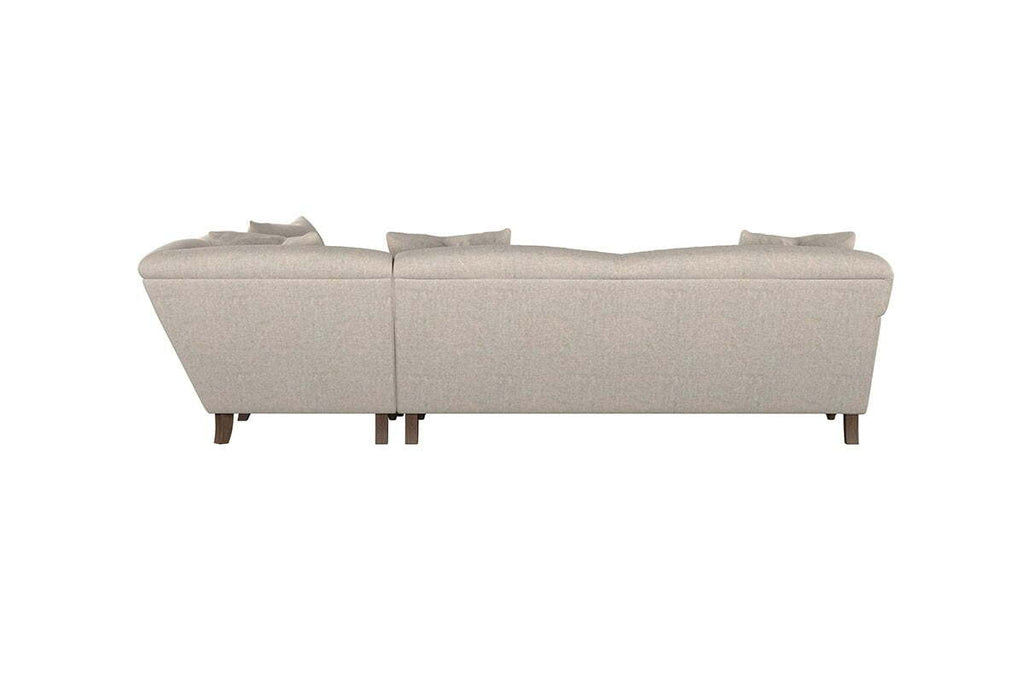 Deni Grand Right Hand Corner Sofa - Brera Linen Chestnut