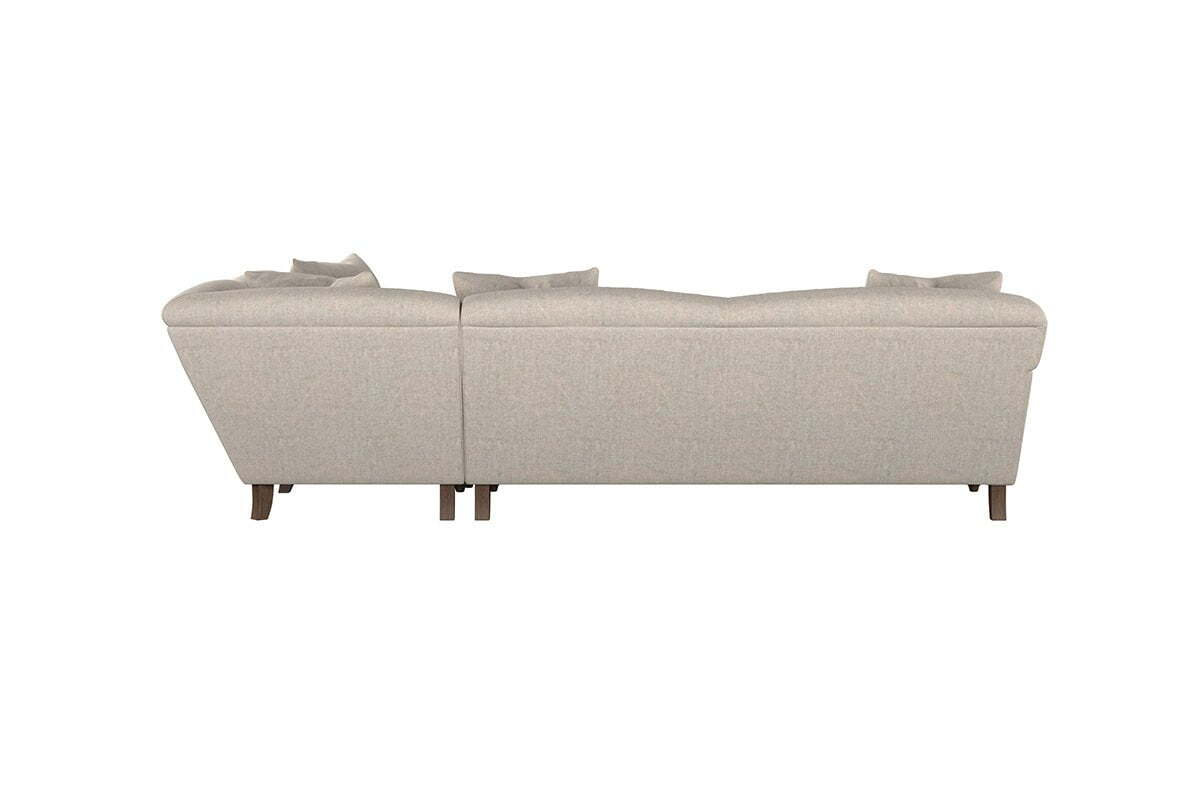 Deni Grand Right Hand Corner Sofa - Brera Linen Jade
