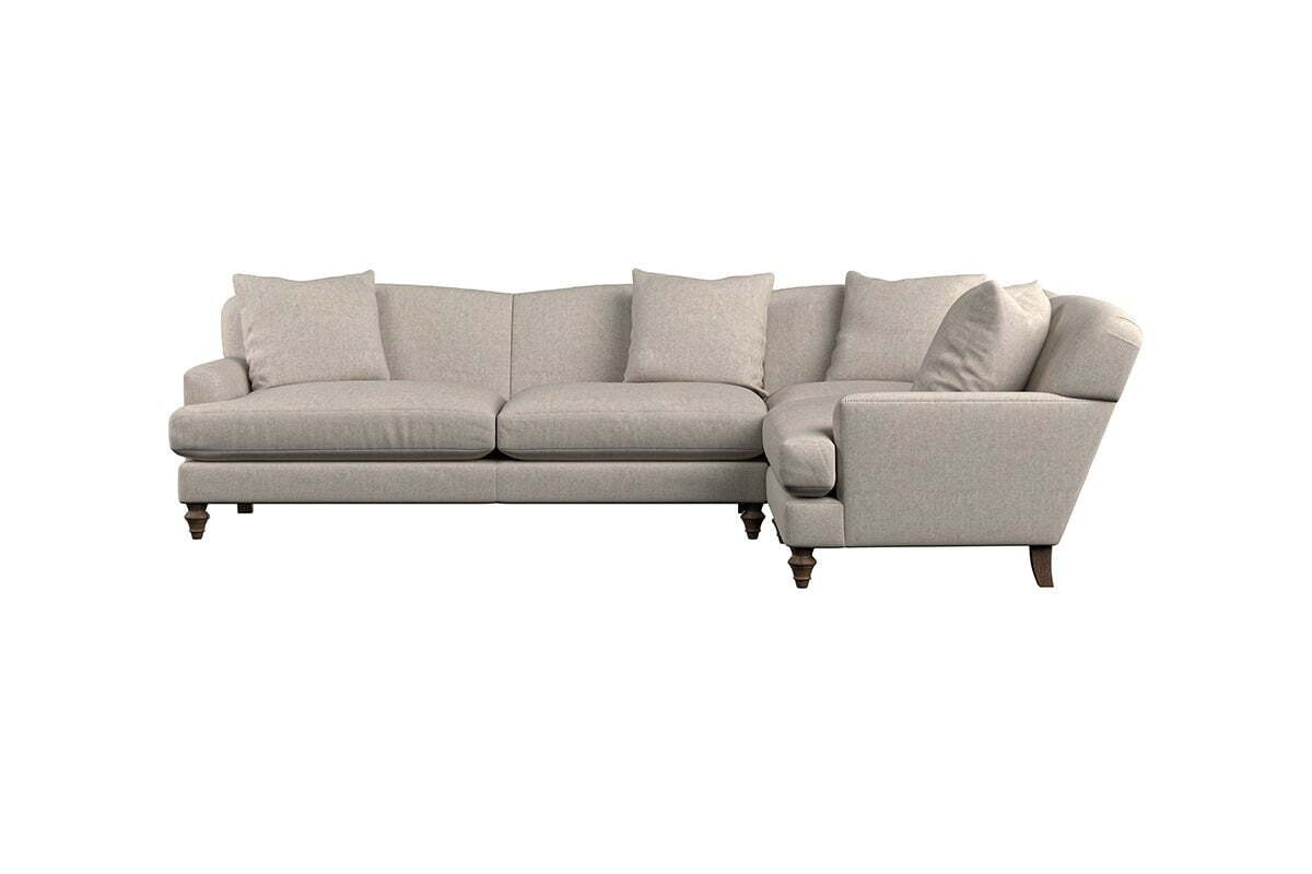 Deni Grand Right Hand Corner Sofa - Brera Linen Sage