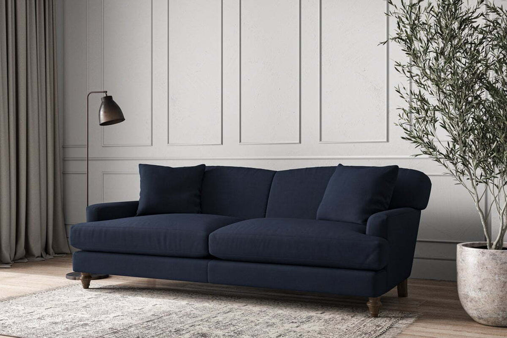 Deni Grand Sofa - Brera Linen Indigo