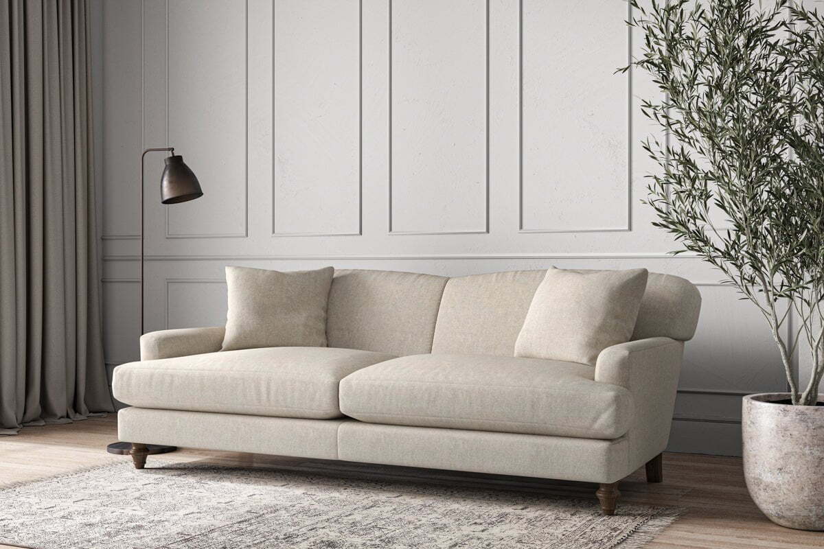 Deni Grand Sofa - Brera Linen Natural