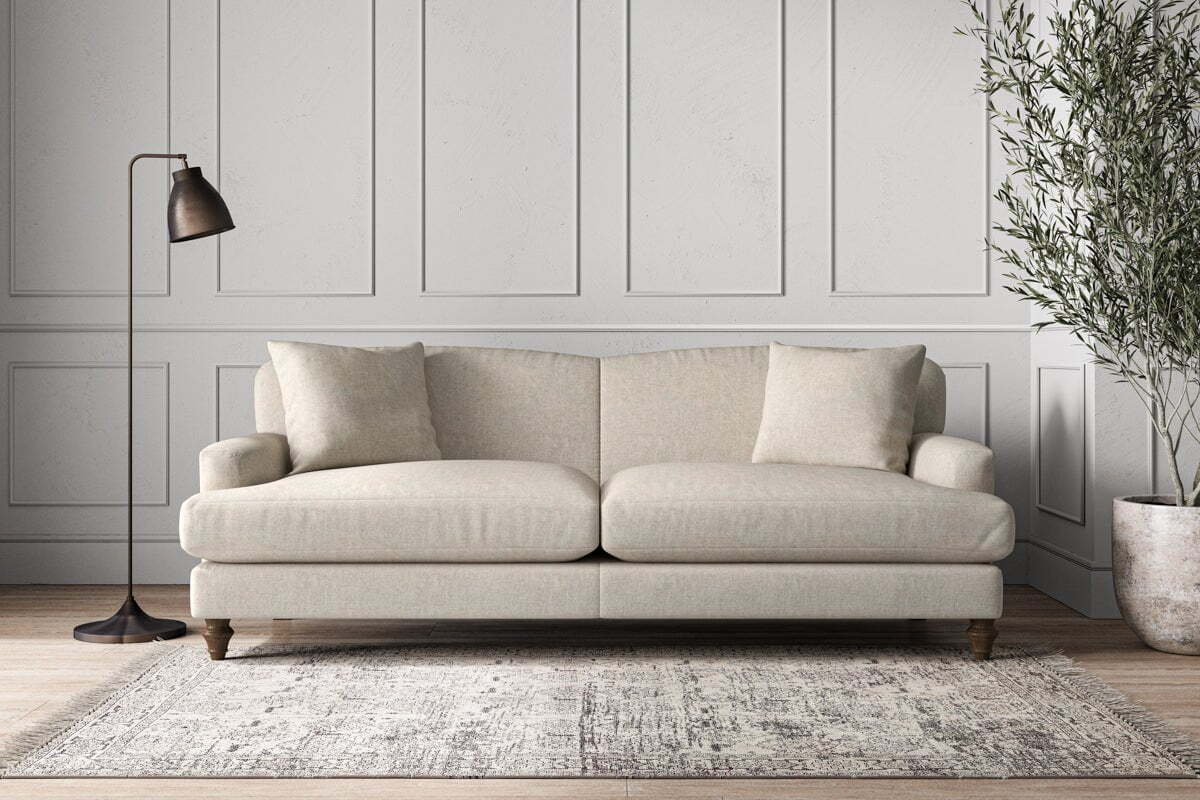 Deni Grand Sofa - Brera Linen Natural