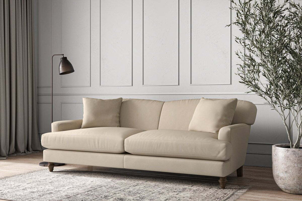 Deni Grand Sofa - Recycled Cotton Stone