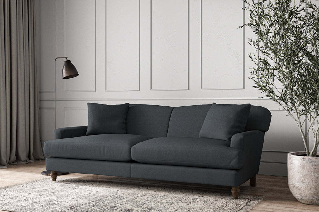 Deni Grand Sofa - Recycled Cotton Thunder