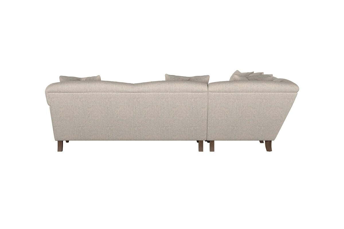 Deni Large Corner Sofa - Brera Linen Chestnut