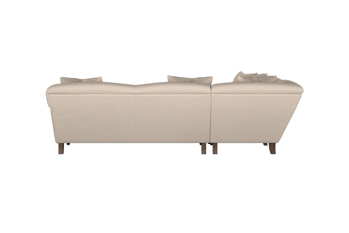 Deni Large Corner Sofa - Recycled Cotton Mocha
