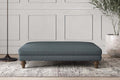 Deni Large Footstool - Brera Linen Dusk