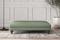 Deni Large Footstool - Brera Linen Jade