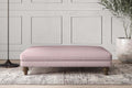 Deni Large Footstool - Recycled Cotton Lavender