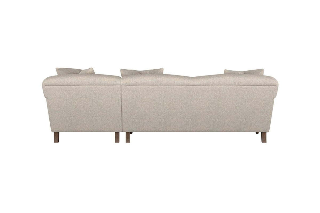 Deni Large Right Hand Chaise Sofa - Brera Linen Jade