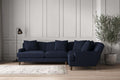 Deni Large Right Hand Corner Sofa - Brera Linen Indigo