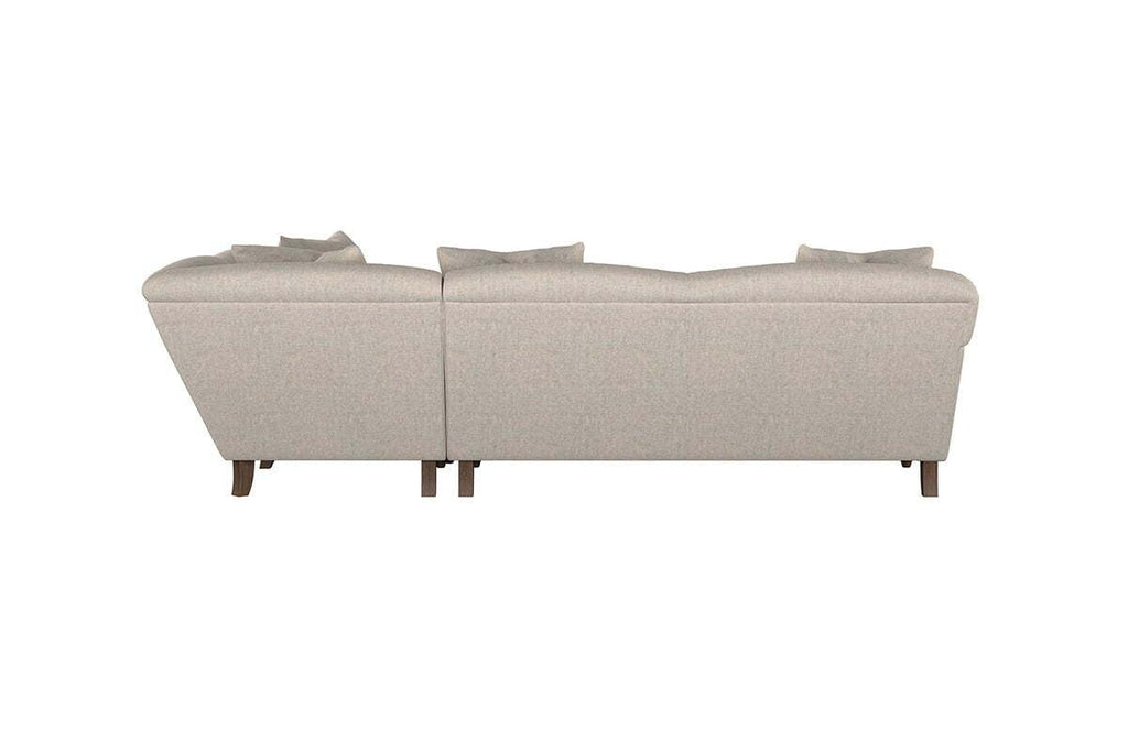 Deni Large Right Hand Corner Sofa - Brera Linen Pebble