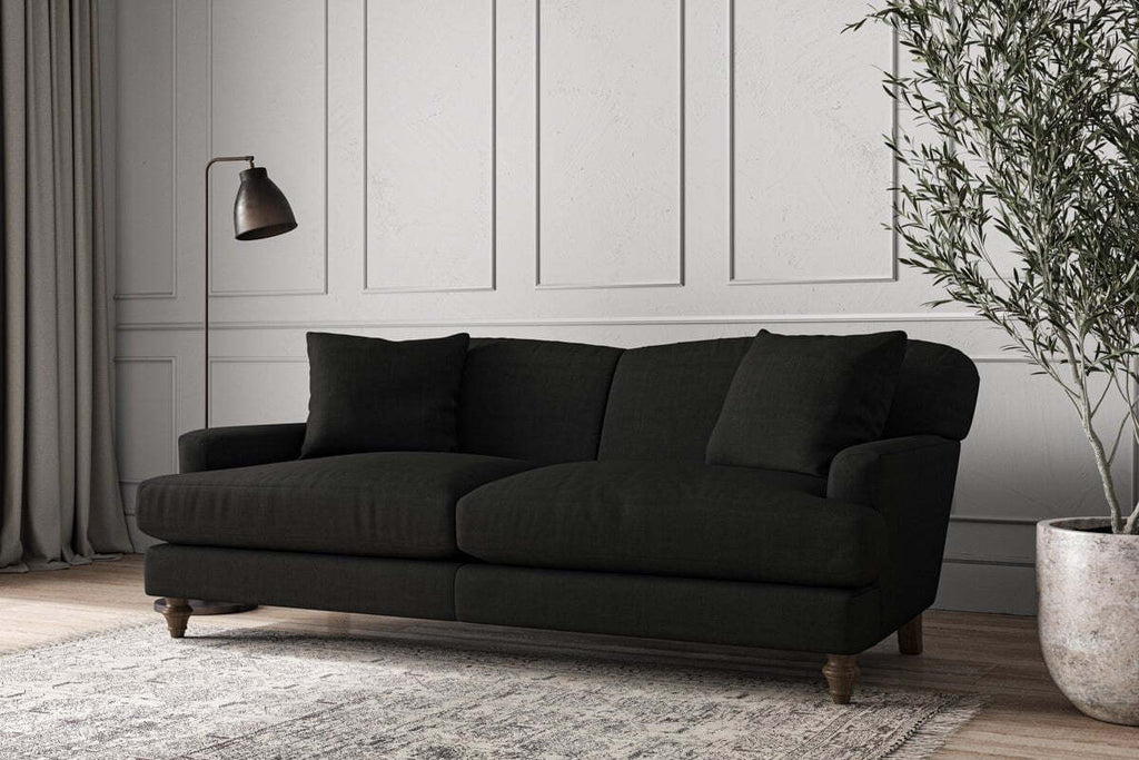 Deni Large Sofa - Brera Linen Charcoal