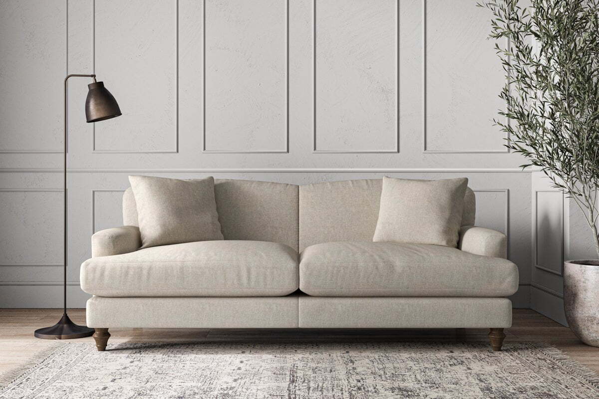 Deni Large Sofa - Brera Linen Natural