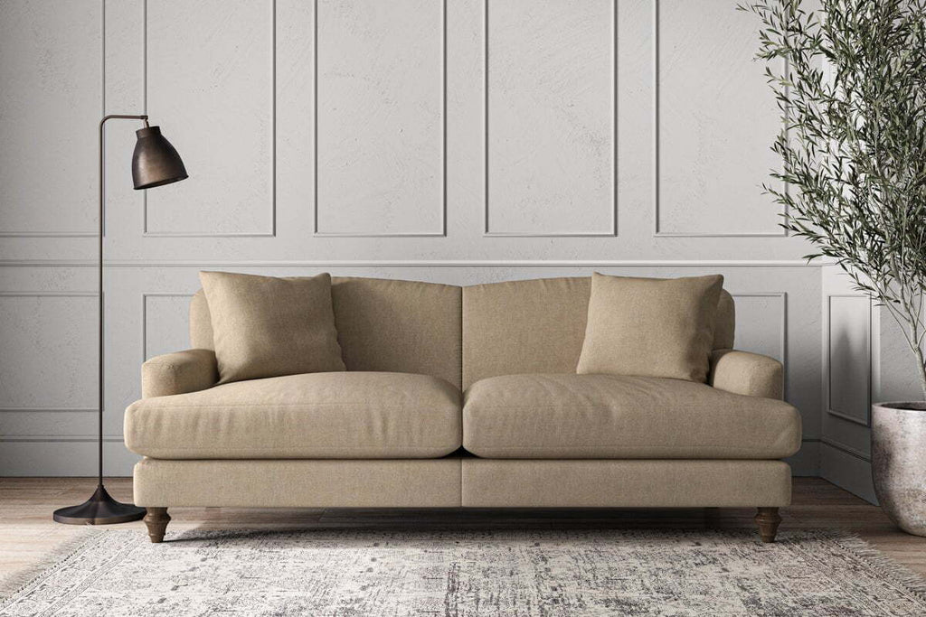 Deni Large Sofa - Brera Linen Pebble