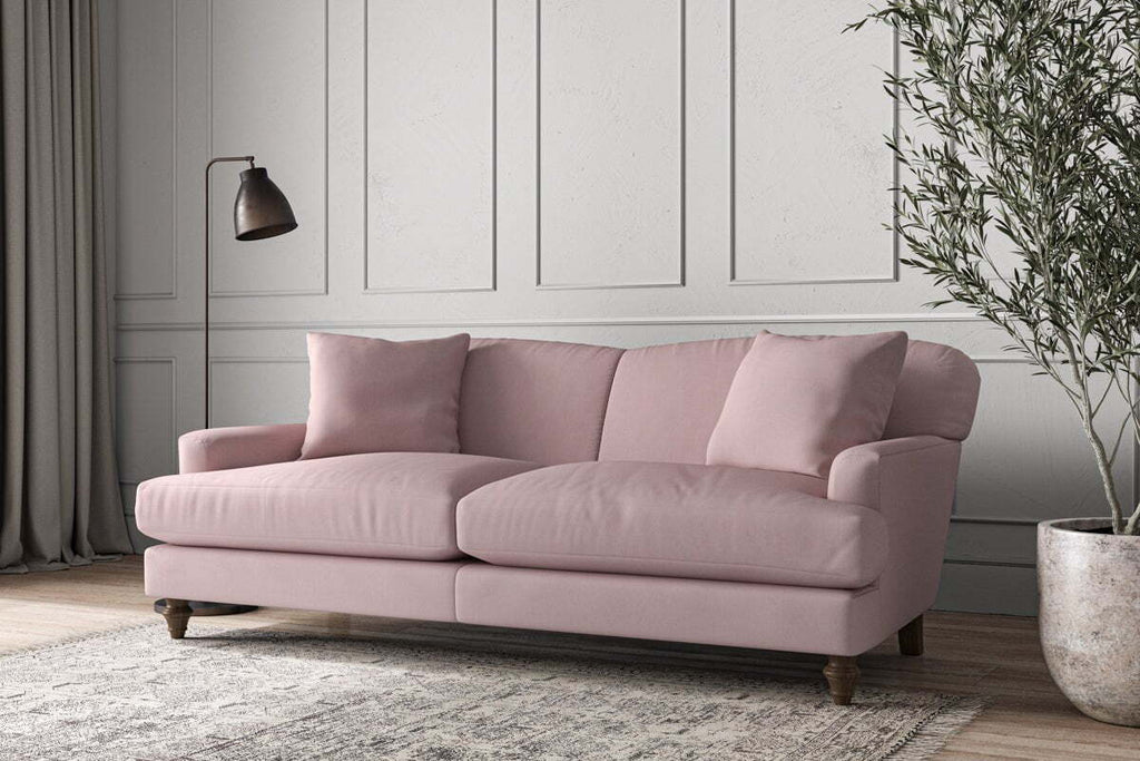 Deni Large Sofa - Recycled Cotton Lavender