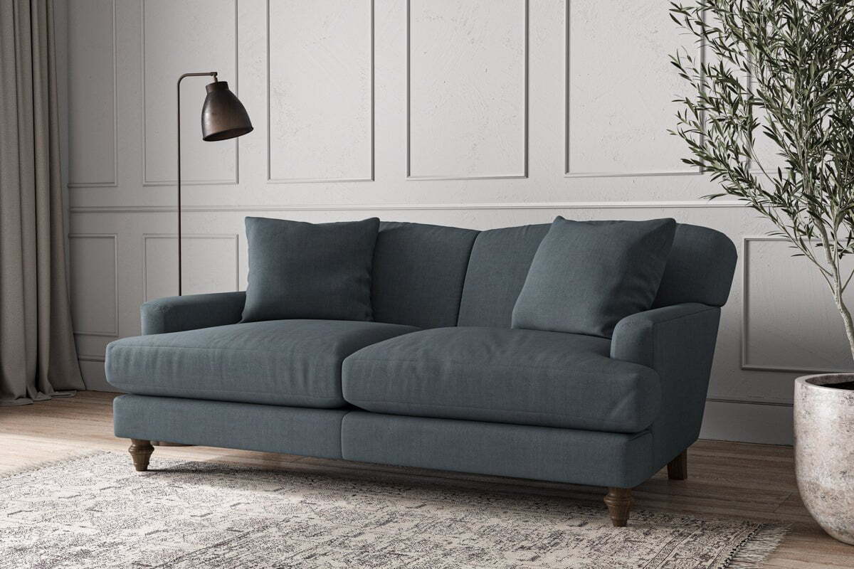 Deni Medium Sofa - Brera Linen Dusk