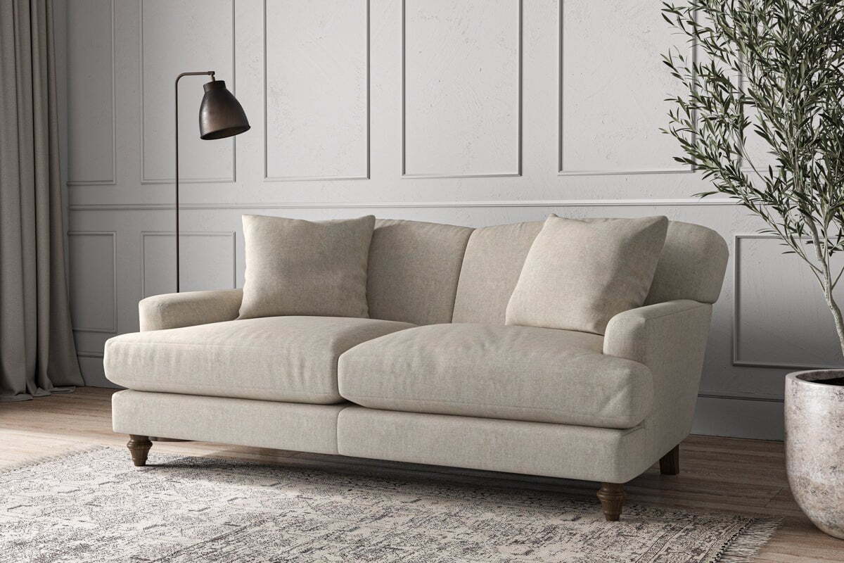Deni Medium Sofa - Brera Linen Natural