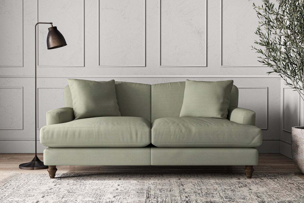 Deni Medium Sofa - Recycled Cotton Seaspray