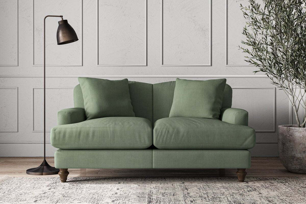 Deni Small Sofa - Brera Linen Jade