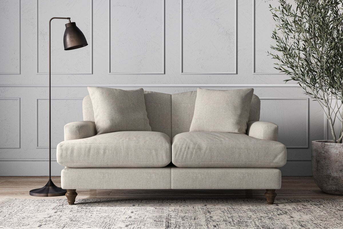 Deni Small Sofa - Brera Linen Natural