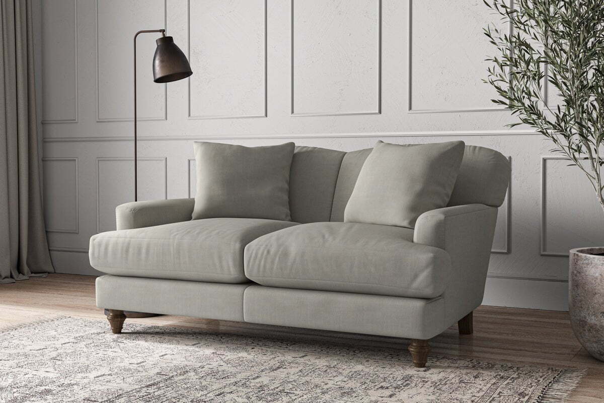 Deni Small Sofa - Brera Linen Smoke