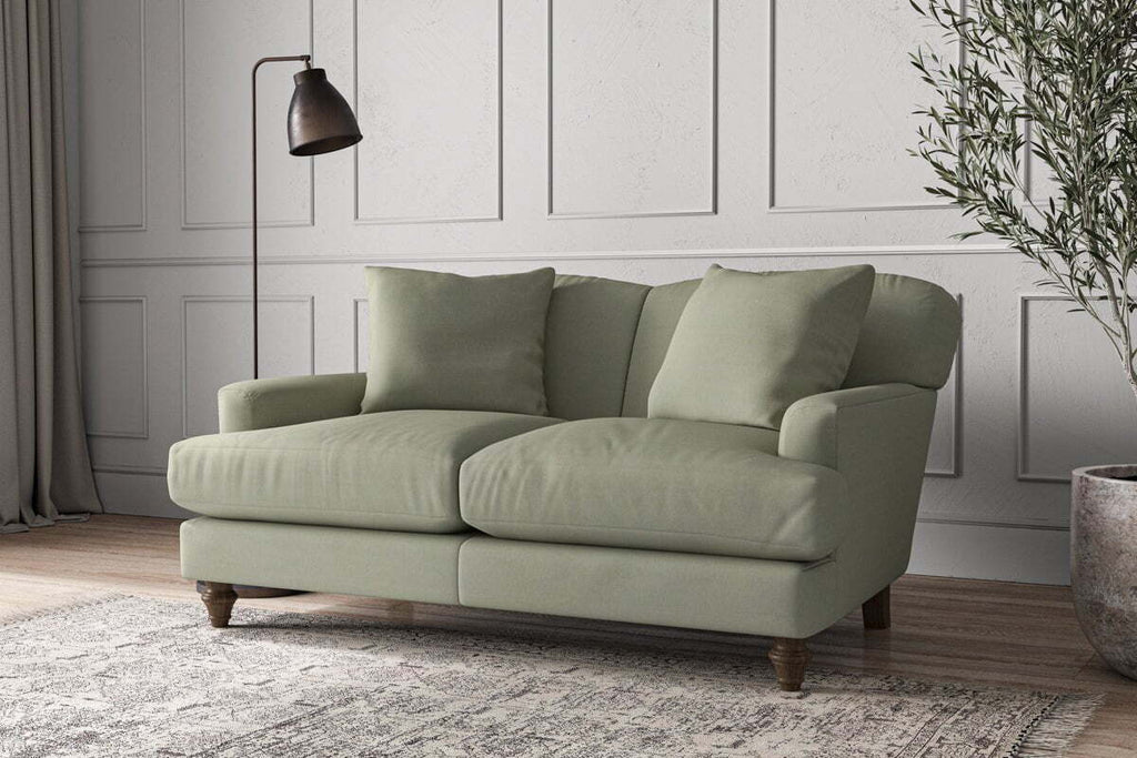 Deni Small Sofa - Recycled Cotton Seaspray