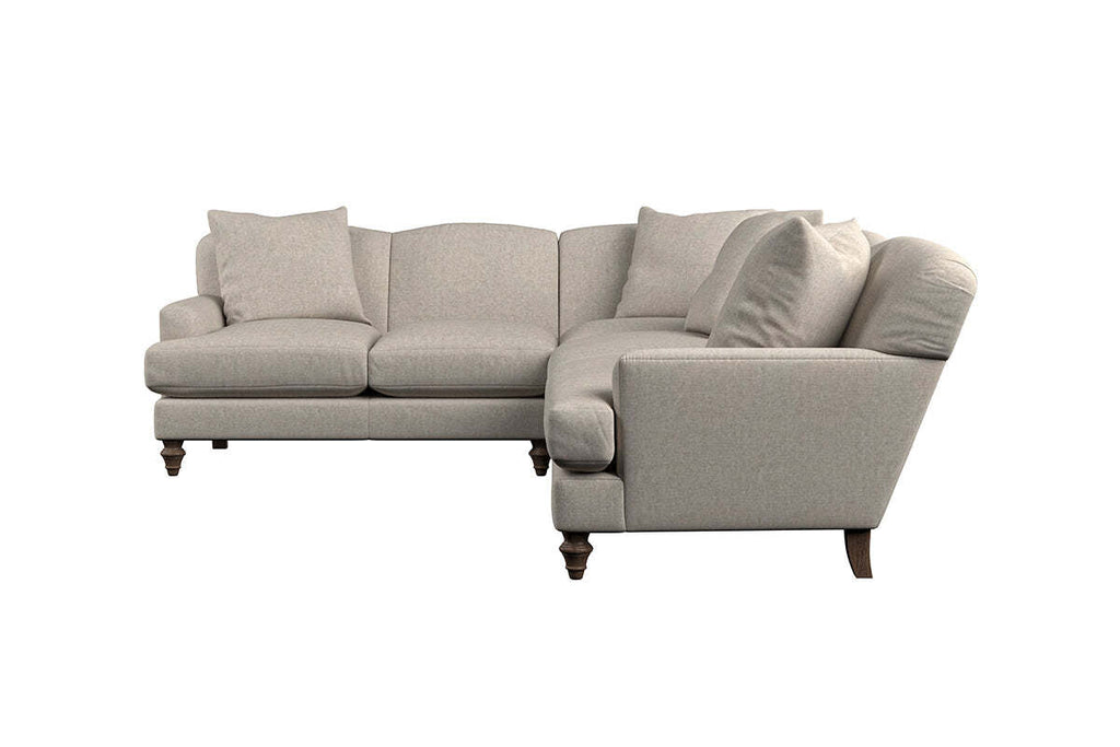 Deni Super Grand Left Hand Corner Sofa - Brera Linen Espresso