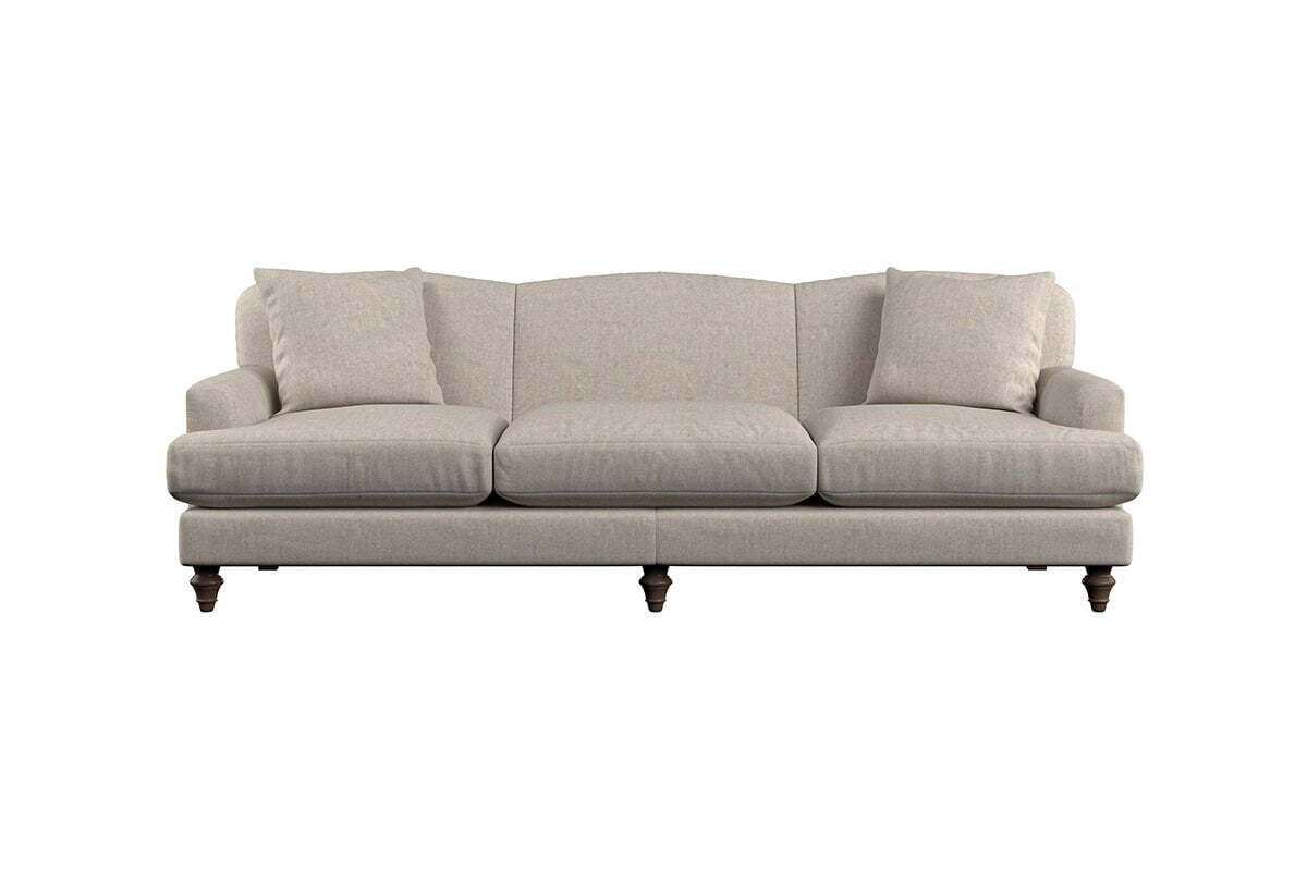 Deni Super Grand Sofa - Brera Linen Pebble