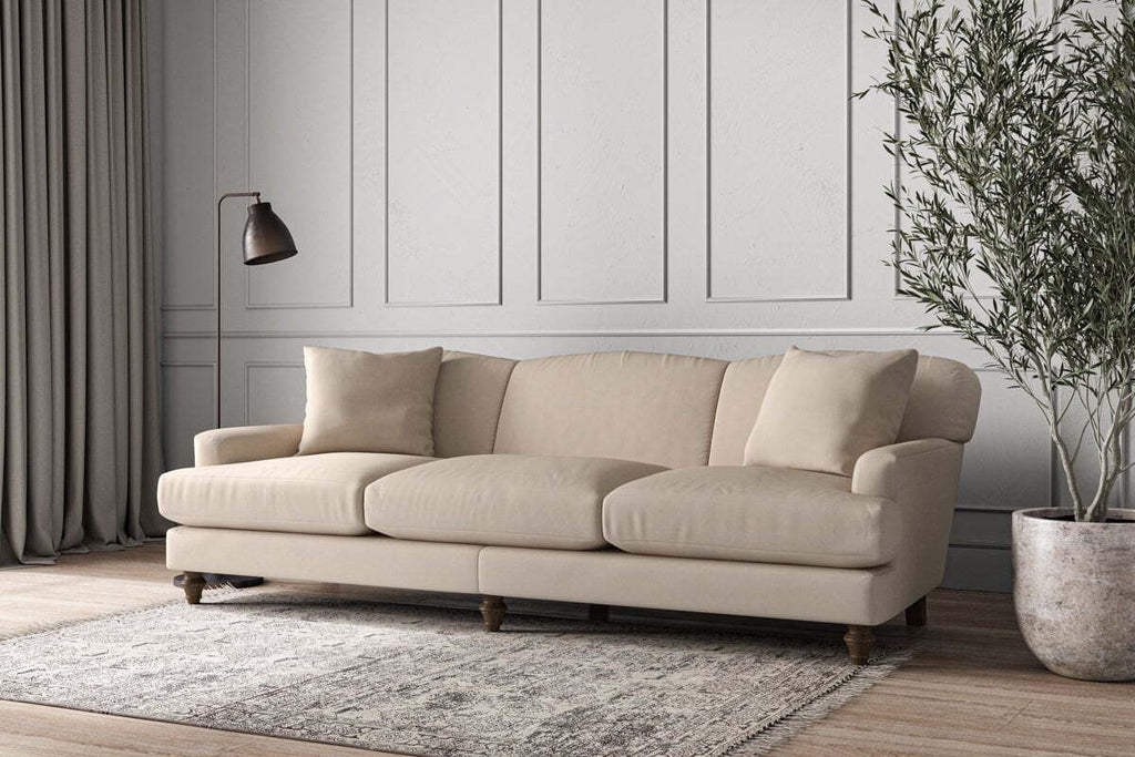 Deni Super Grand Sofa - Recycled Cotton Natural