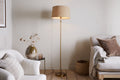 Ehadi Antique Floor Lamp Base - Antique Brass