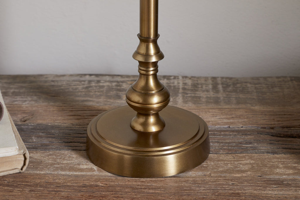Ehadi Antique Table Lamp Base - Antique Brass