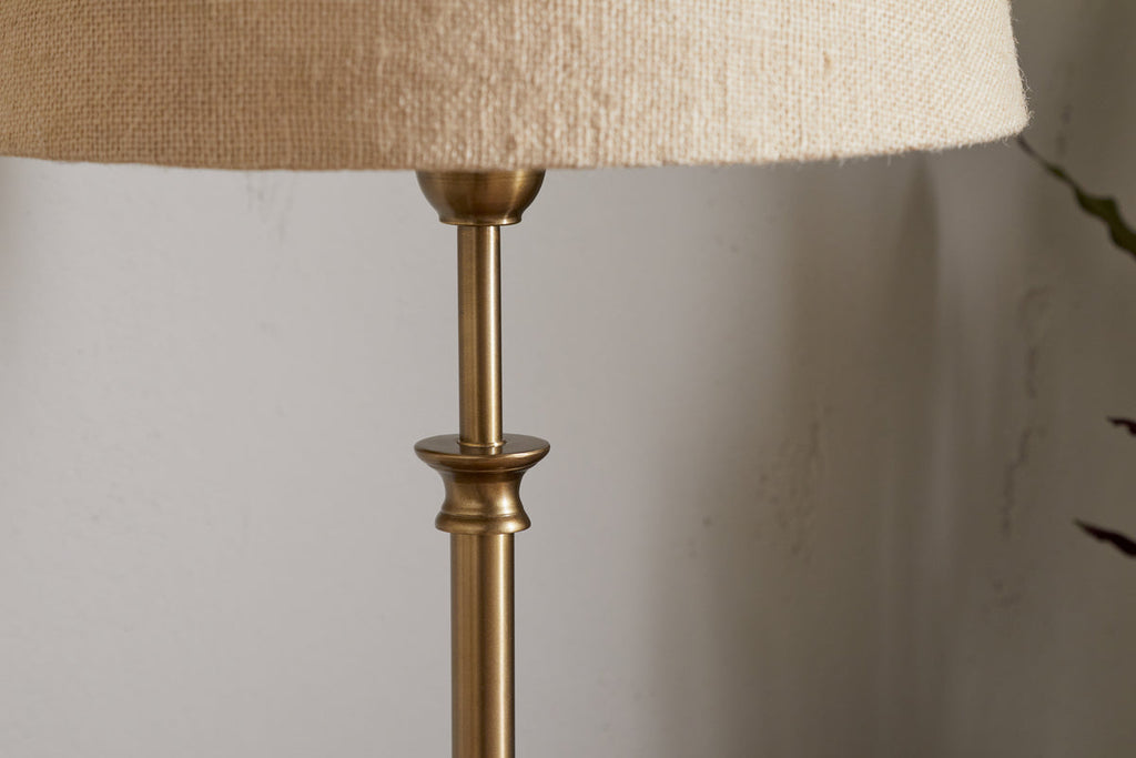 Ehadi Antique Table Lamp Base - Antique Brass