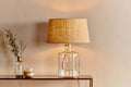 Edina Recycled Glass Table Lamp Base - Clear - Small