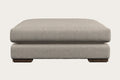 Guddu Grand Footstool - Brera Linen Natural