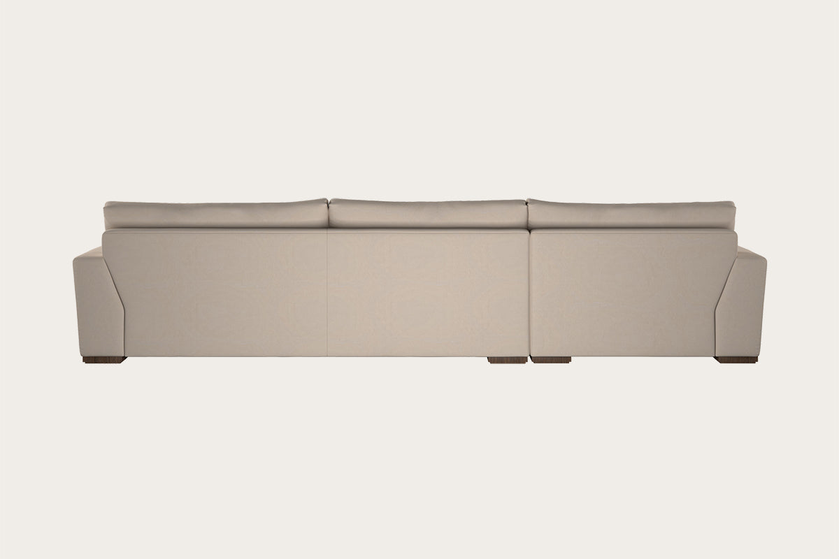 Guddu Large Left Hand Corner Sofa - Brera Linen Granite