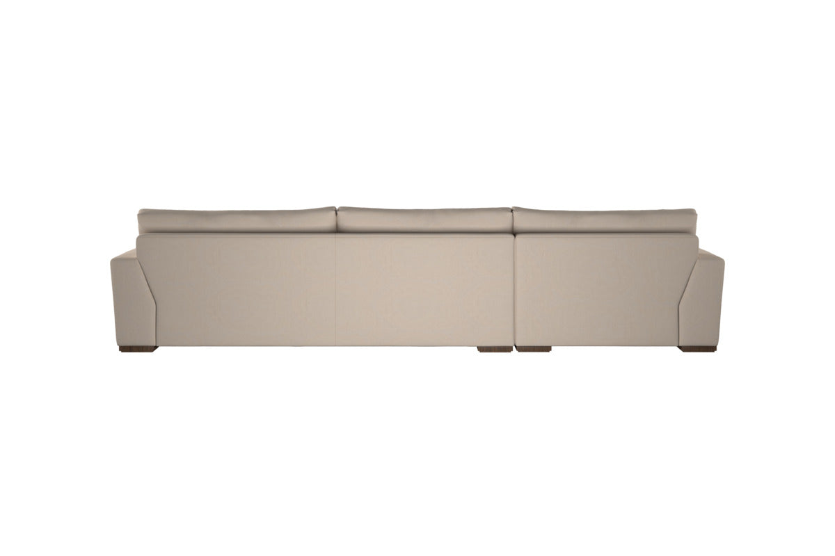 Guddu Large Left Hand Corner Sofa - Brera Linen Granite