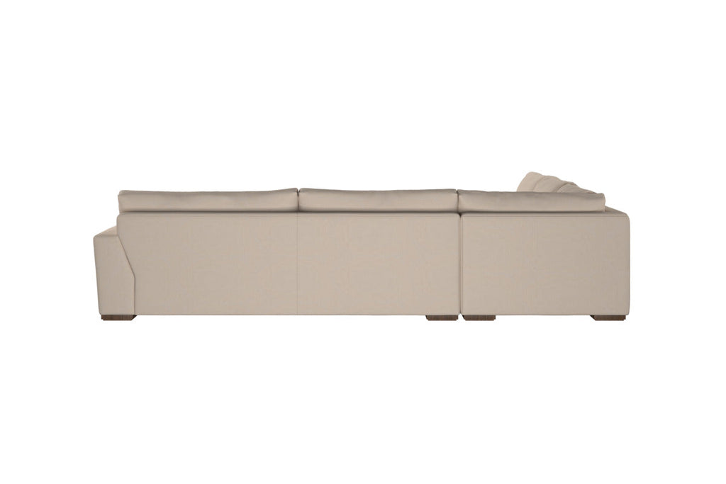 Guddu Large Left Hand Corner Sofa - Brera Linen Indigo
