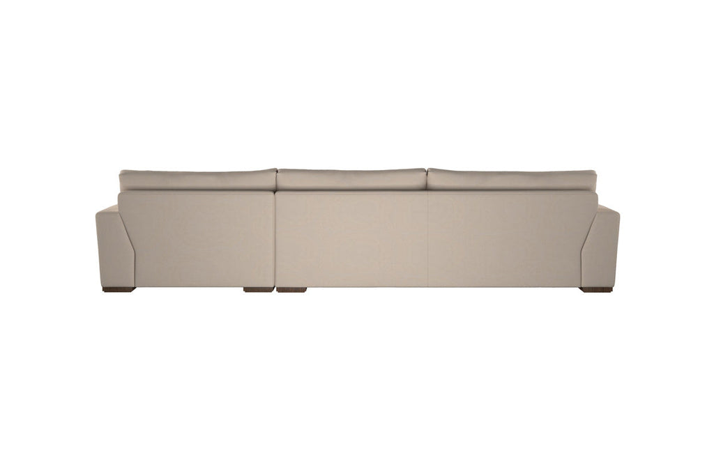 Guddu Large Left Hand Corner Sofa - Brera Linen Jade