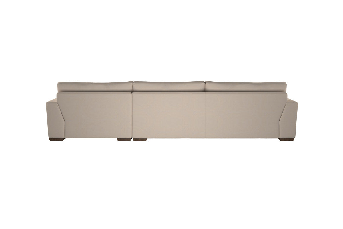 Guddu Large Left Hand Corner Sofa - Brera Linen Jade