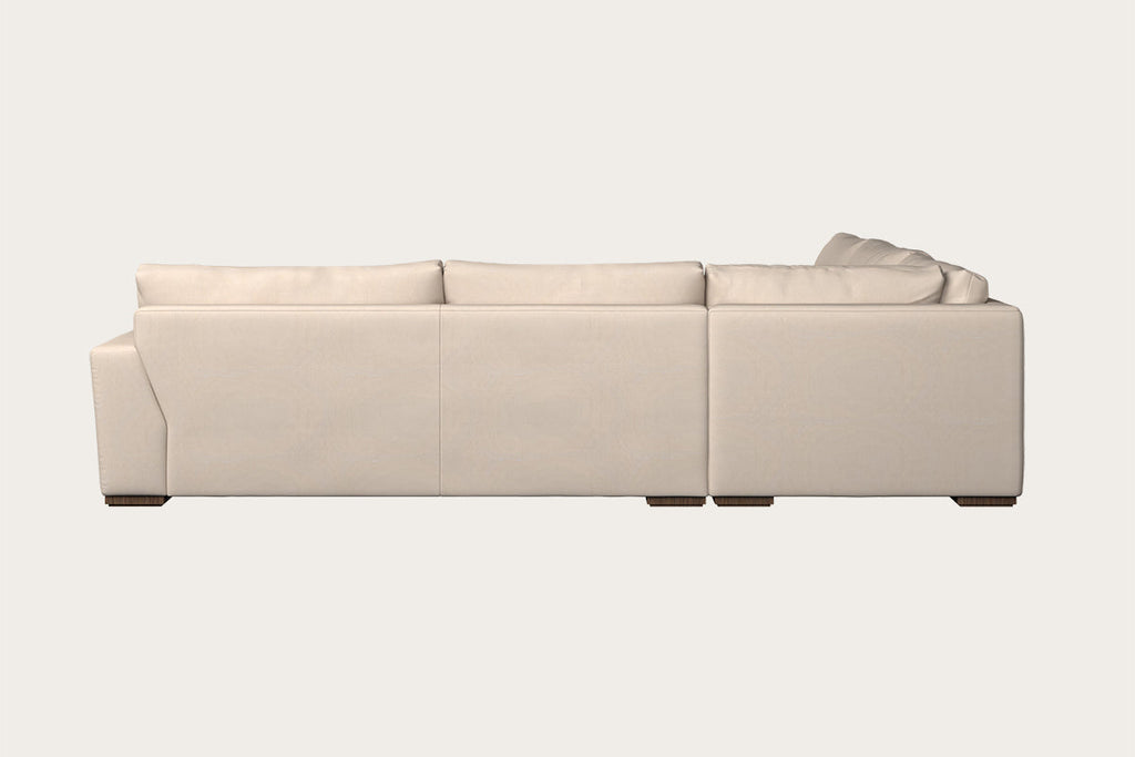 Guddu Large Left Hand Corner Sofa - Brera Linen Natural