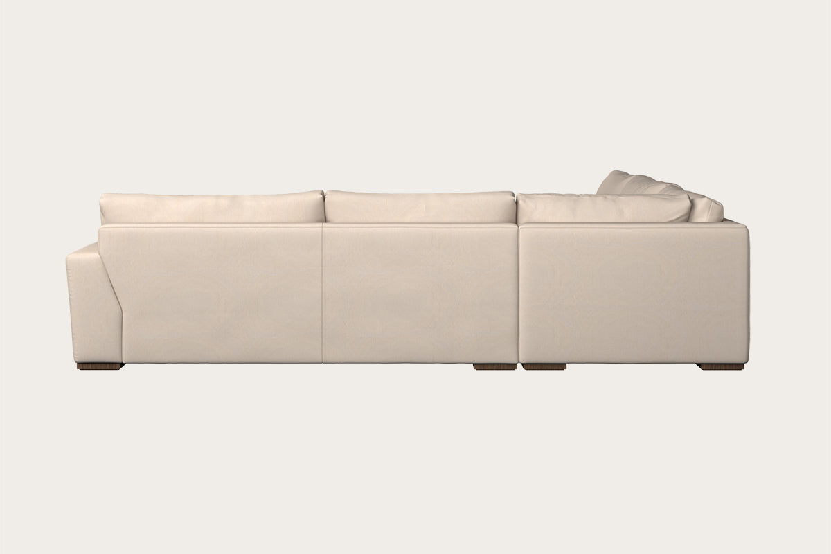 Guddu Large Left Hand Corner Sofa - Brera Linen Natural