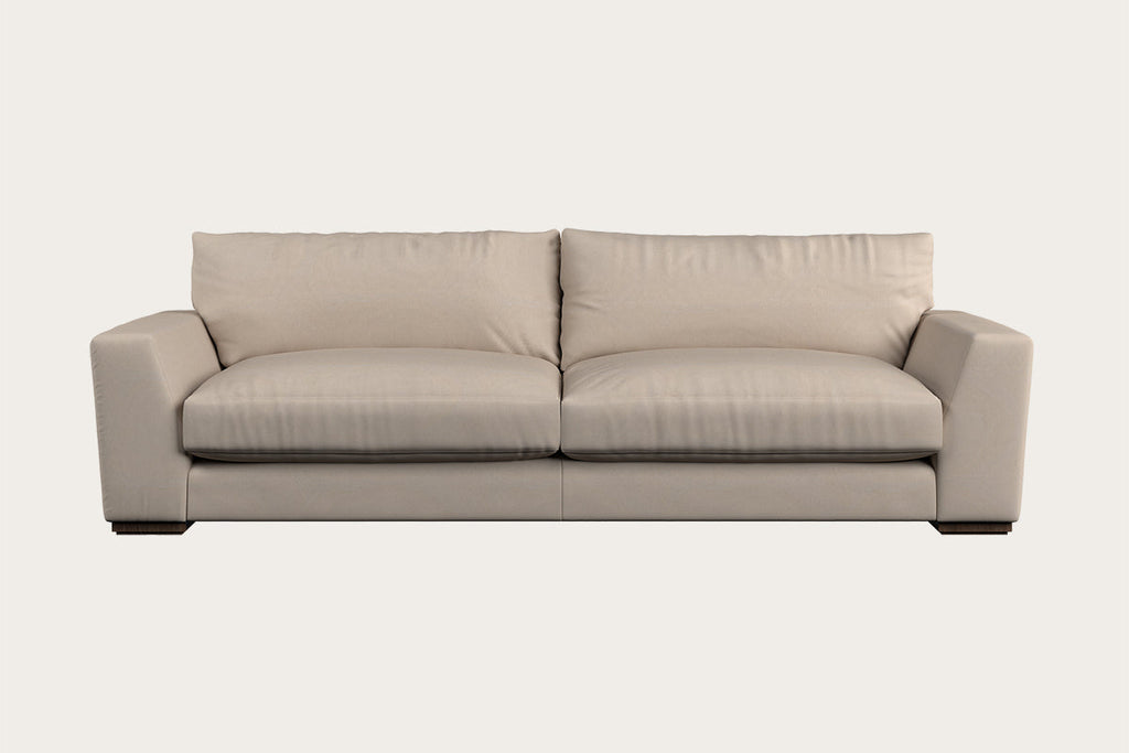 Guddu Large Left Hand Corner Sofa - Brera Linen Pebble