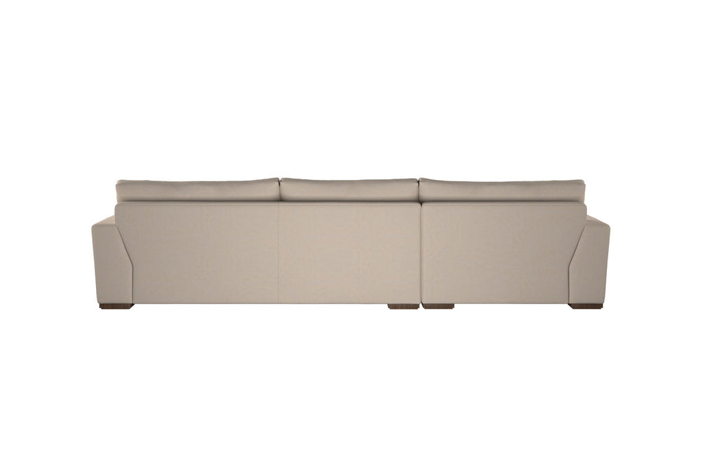 Guddu Large Left Hand Corner Sofa - Brera Linen Smoke