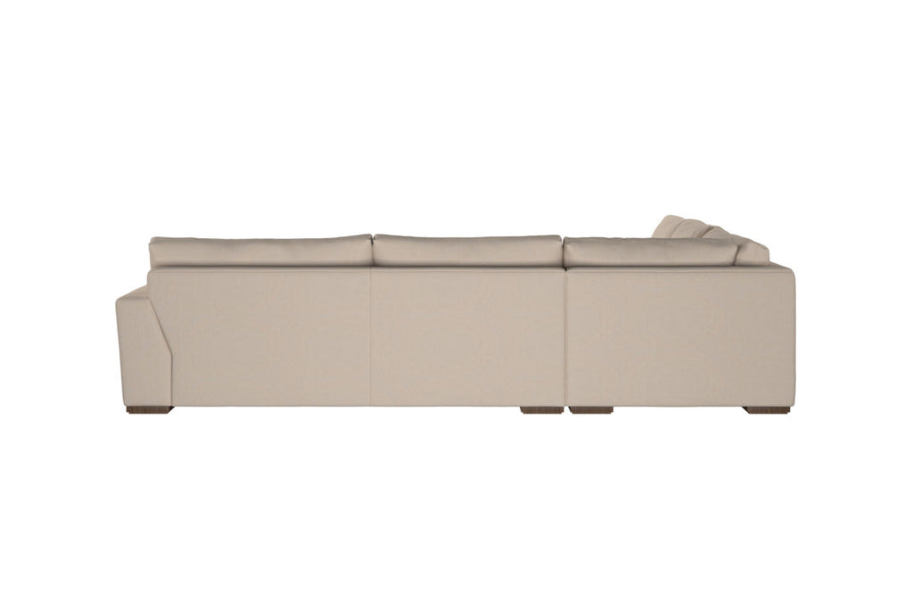Guddu Large Right Hand Chaise Sofa - Brera Linen Charcoal