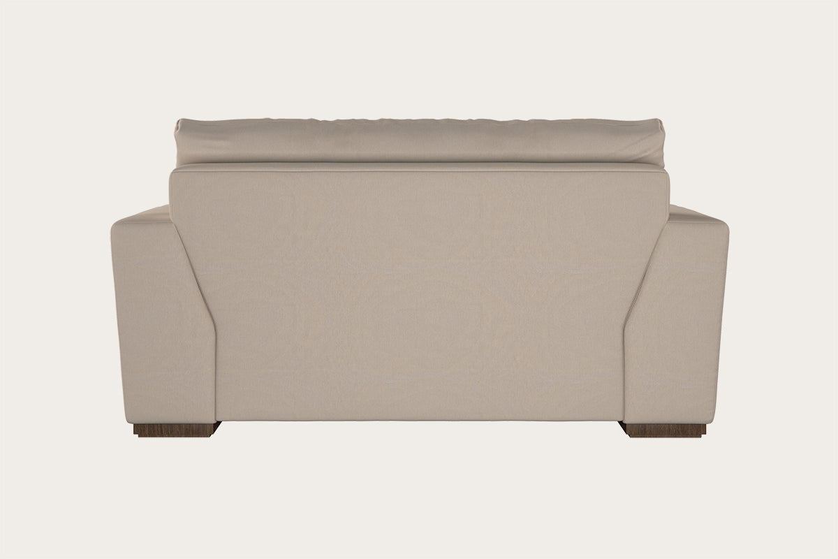 Guddu Large Right Hand Chaise Sofa - Brera Linen Indigo