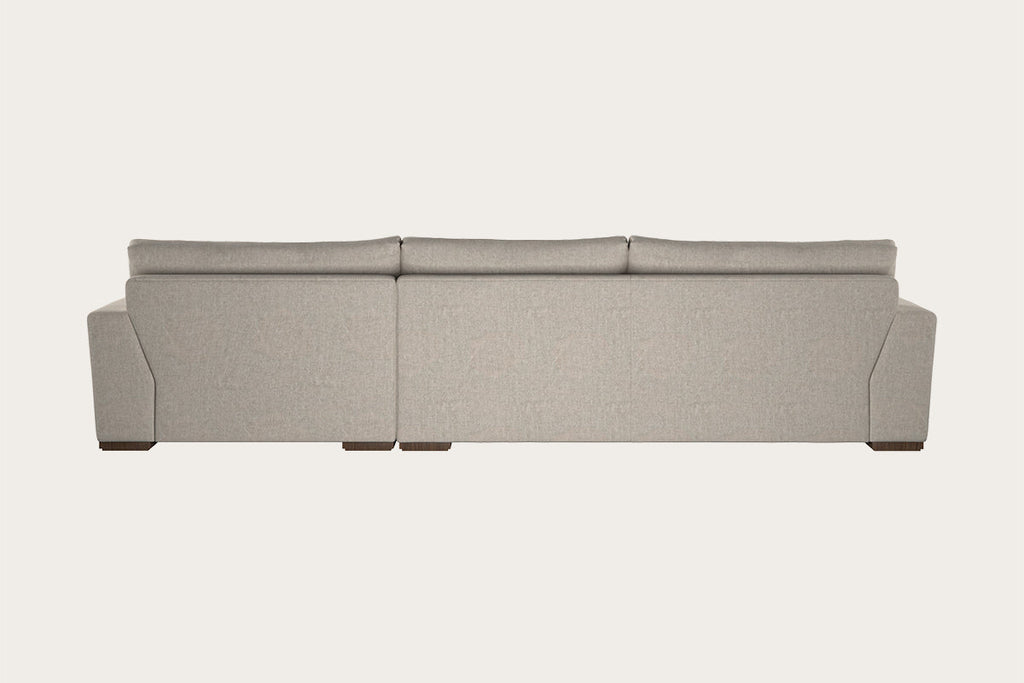Guddu Medium Footstool - Recycled Cotton Seaspray