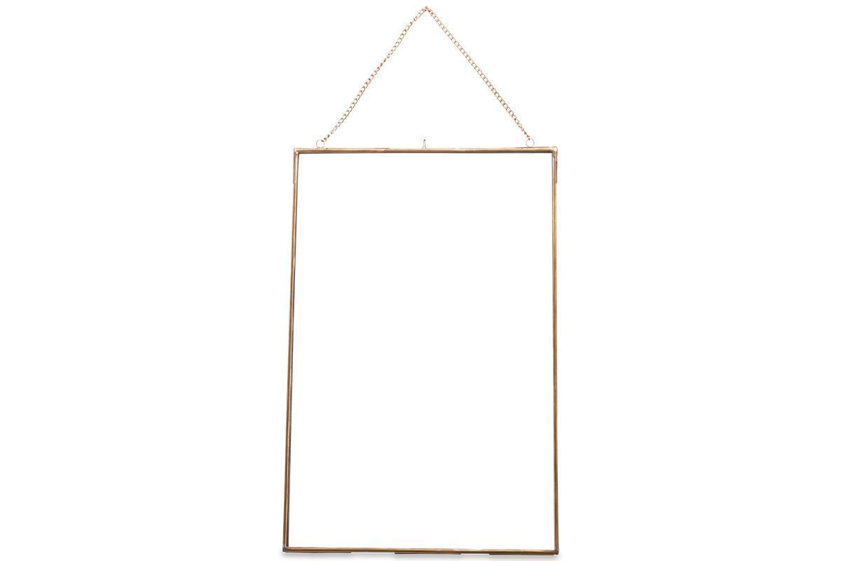 Gigantic Antique Brass Kiko Frame