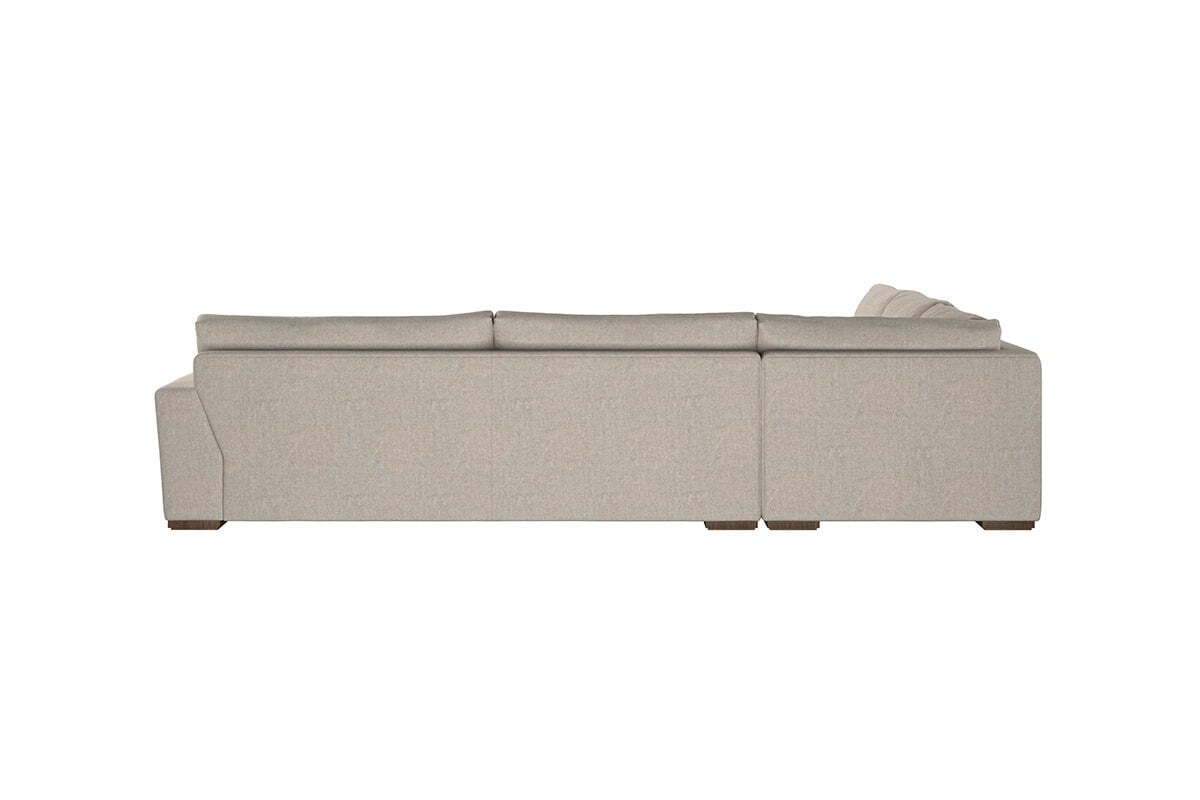 Guddu Grand Left Hand Corner Sofa - Brera Linen Dusk
